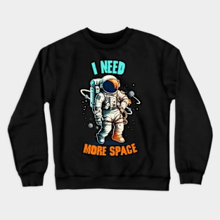 I Need More Space Crewneck Sweatshirt